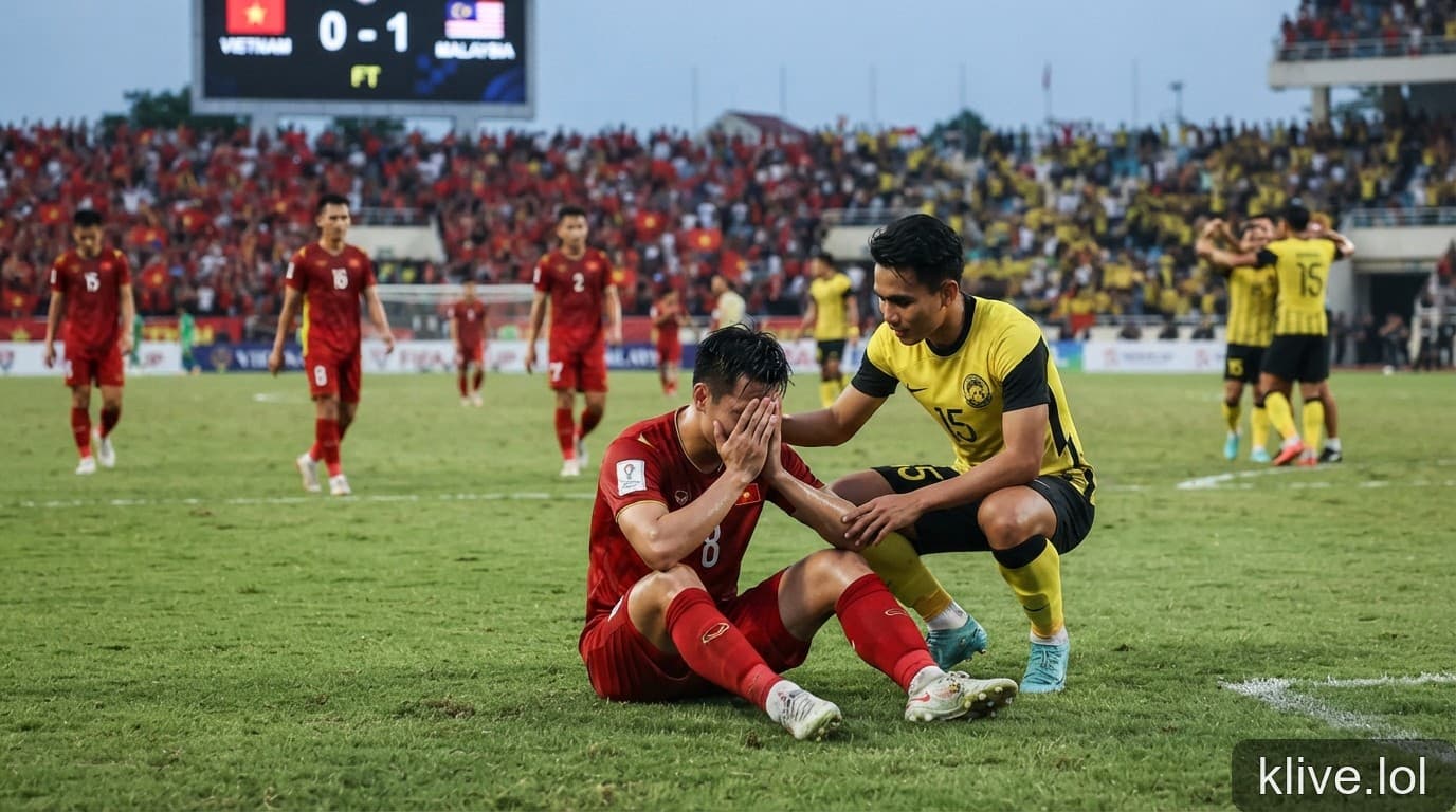 FIFA ASEAN Cup 2026: Việt Nam lỡ hẹn huy chương đồng sau thất bại trước Malaysia