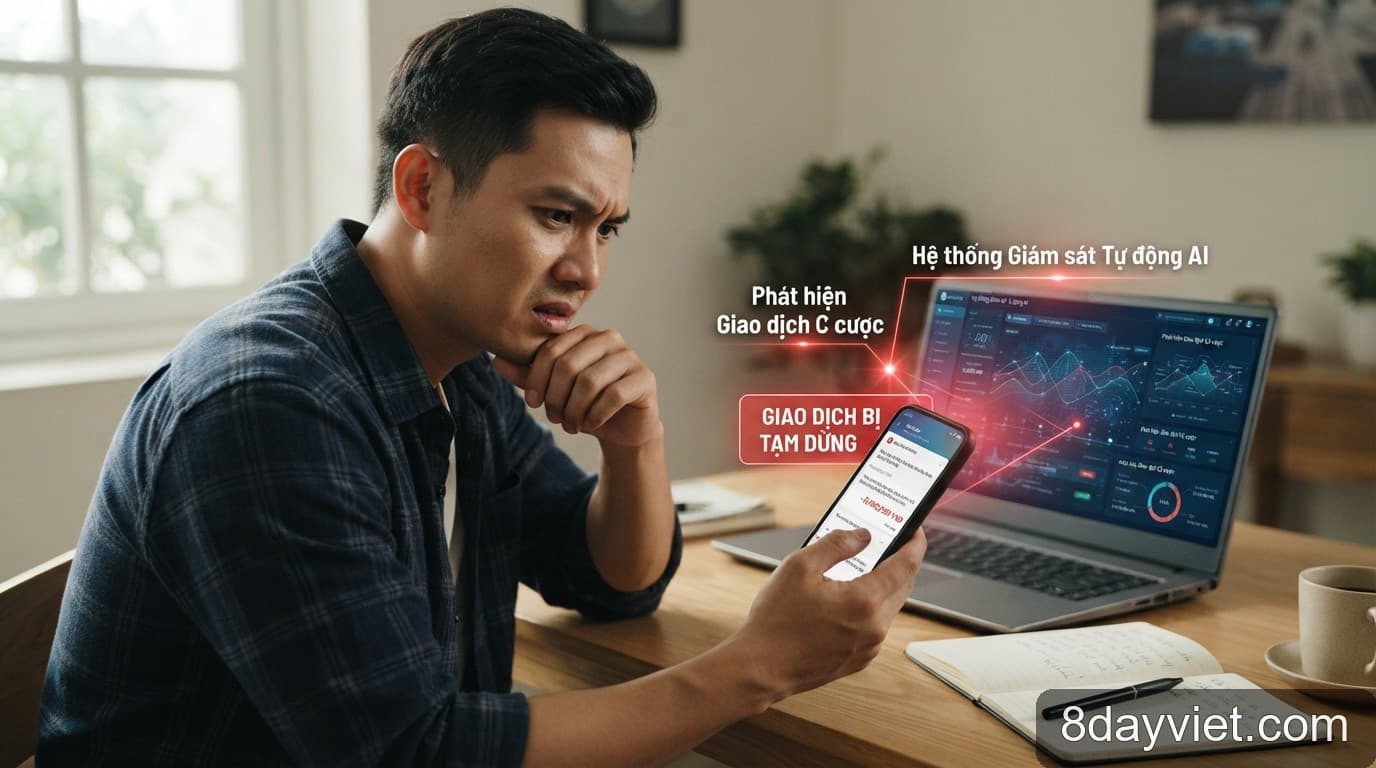 Thông tư 53/2026/TT-NHNN: Rủi ro khi AI ngân hàng tự động giám sát giao dịch cá cược