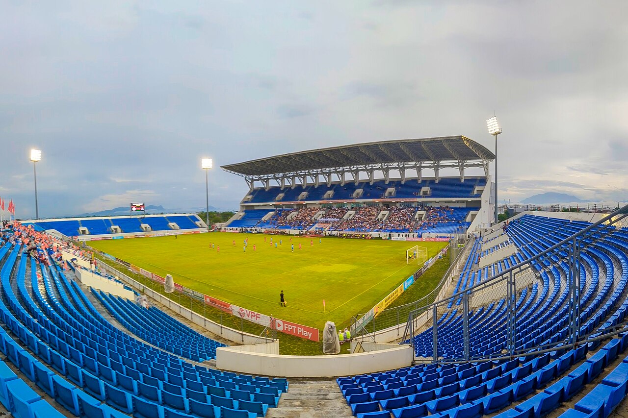 Sân vận động Hòa Xuân Đà Nẵng - sân nhà SHB Đà Nẵng đang đứng cuối V-League 2025-26