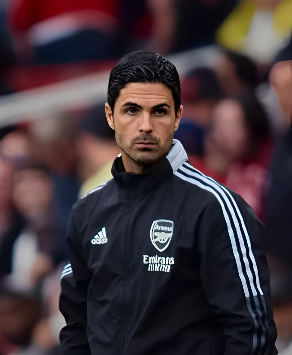 Mikel Arteta chỉ đạo Arsenal trong chiến dịch Champions League 2025/26 với sơ đồ 4-3-3 áp lực ngược