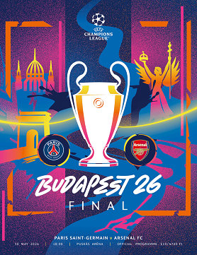 Sân Puskás Aréna Budapest đăng cai chung kết Champions League 2026 Arsenal vs PSG